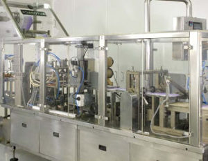 klór-dioxiddal fertőtlenített gyártósor